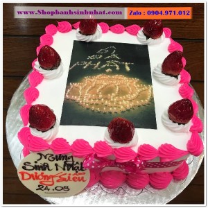 Bánh Sinh Nhật In Hình Ảnh - H286